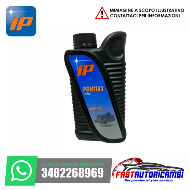 1LT Olio LUBRIFICANTE per TRASMISSIONI IP PONTIAX FZG 80W-90 da 1 LITRO