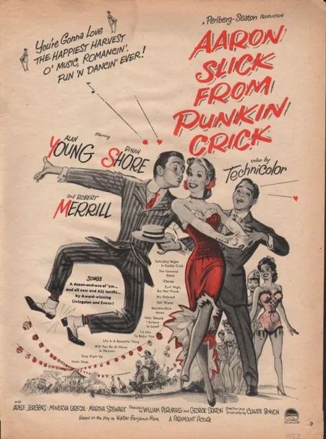 1952 Alan Young Dinah Shore Robert Merrill Claude Binyon Dance Show  18619