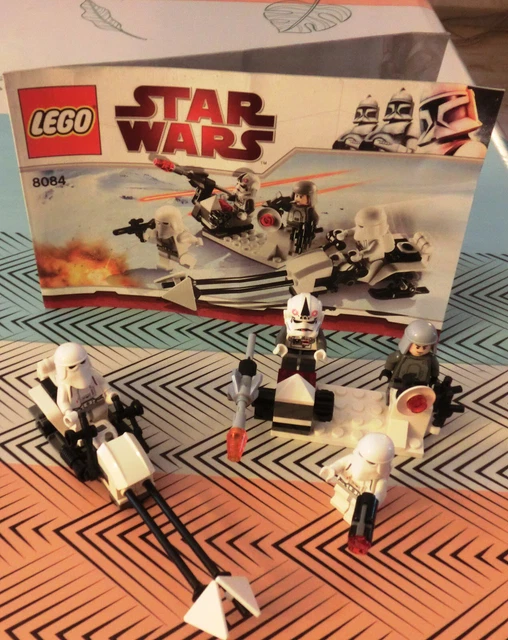 LEGO 8084 STAR WARS SNOW TROOPER BATTLE PACK complet sans boite avec notice EUR 25,00 PicClick FR