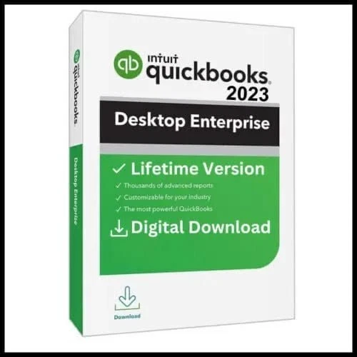 QuickBooks 2023 Desktop Enterprise Edition/Quick Download/