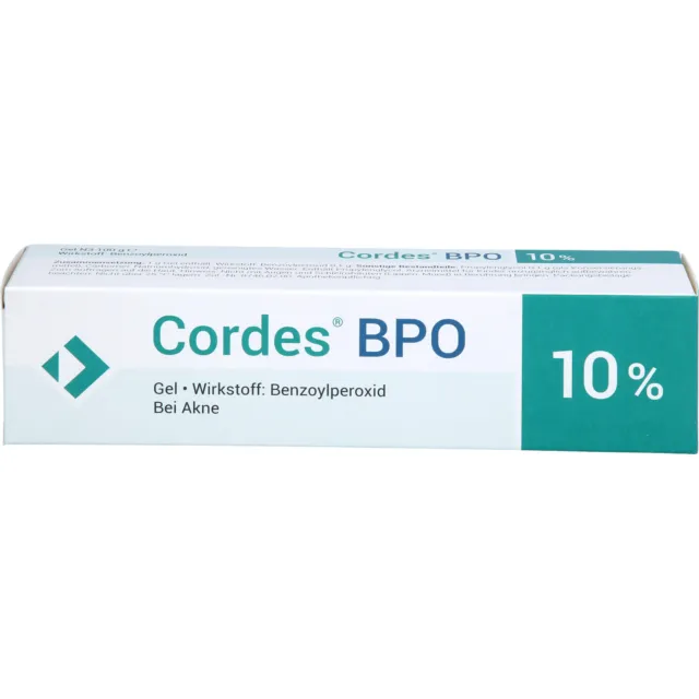 Cordes BPO 10% Akne Gel, 100 g Gel 3439943