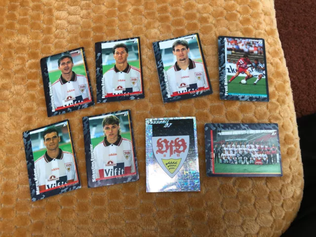 panini fussball 97 sammelbilder vfb stuttgart ungeklebt