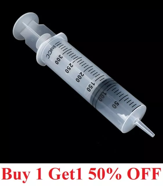 150ml 250ml 350ml 550ml  Plastic Syringe Reusable Big Large  Nutrient Measuring