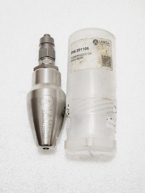 Turbonozzle Lamda 500 bar Turbonozzle QR Pack 500-35 Rotating Nozzle (500 Bar)