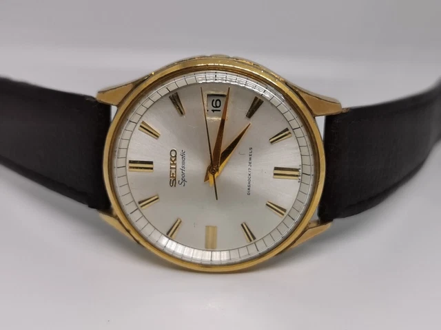 MENS VINTAGE SEIKO Sportsmatic Diashock 7625A Gp Automatic