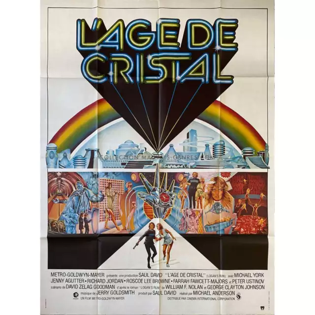 L'AGE DE CRISTAL Affiche de film US - 69x104 cm. - 1977 - Gregory
