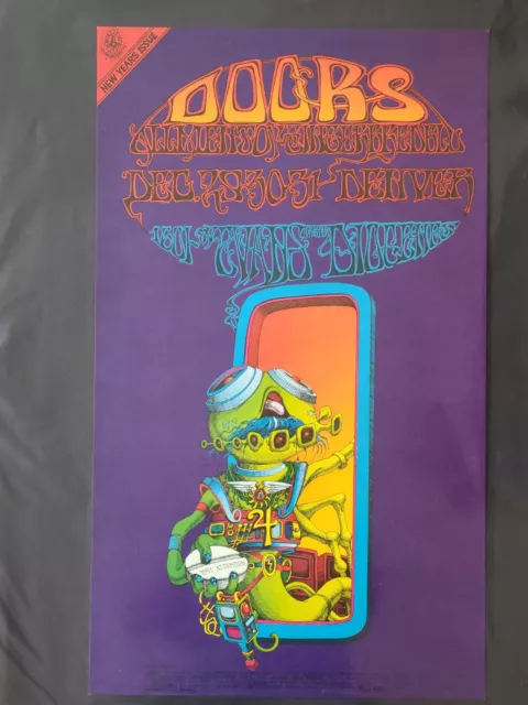 Family Dog/ Avalon FDD-18 NYEve - DOORS - Rick Griffin 1st Print NM-MINT