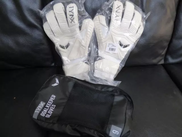 Brand new 1YNX Pro Goalkeeper gloves. Adult Size 9