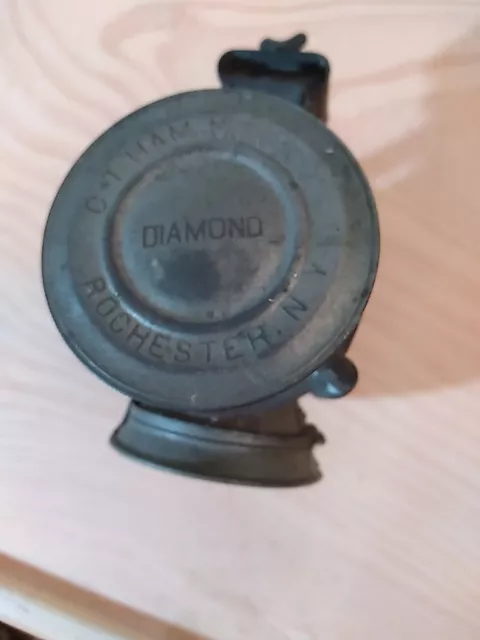 Antique Diamond Oil Carriage/Bicycle Lantern or Lamp C. T. Ham Mfg Co N.Y. Antique Diamond Oil Carriage/Bicycle Lantern or Lamp C. T. Ham Mfg Co N.Y.