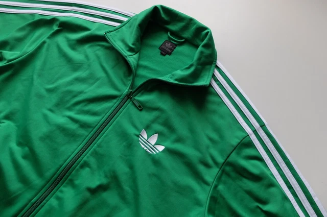 Adidas Originals tracksuit jacket Green M firebird track trefoil Rare VGC 2008