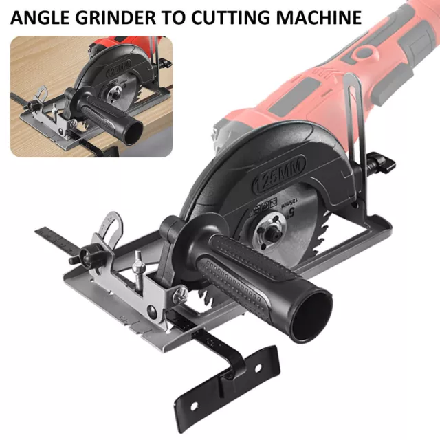 Angle Grinder Stand Holder Support Bracket Cutting Machine Cast Iron Base Tools