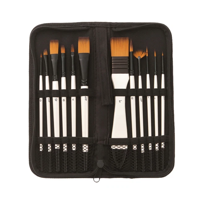 Kit Per Bambini Pennello Ad Olio Nylon Pennelli Professionali Penna Acquerello