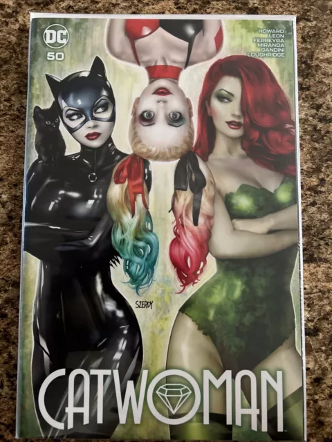 CATWOMAN #50 NATHAN SZERDY EXCLUSIVE VARIANT Harley Quinn Poison Ivy