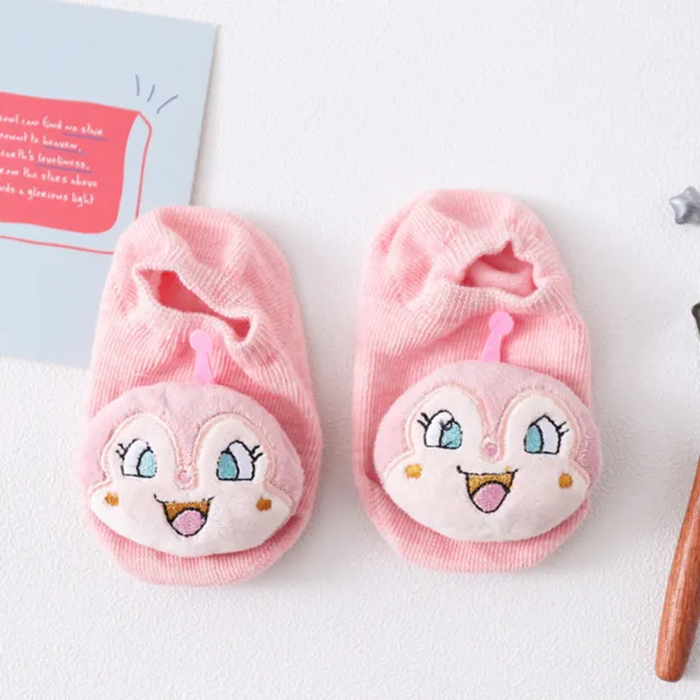 1 Pair Newborn Socks Skin-friendly Anti-skid Bottom Infant Cotton Socks Soft