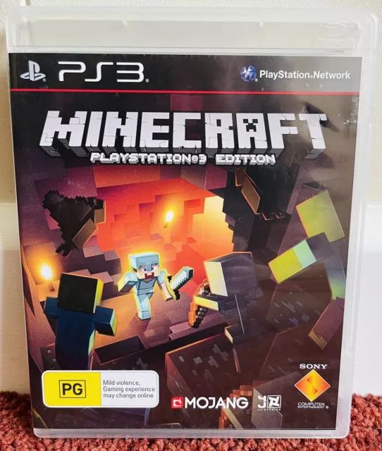 PS3 MINECRAFT PLAYSTATION 3 Edition AUS PAL FAST SHIPPING $24.99