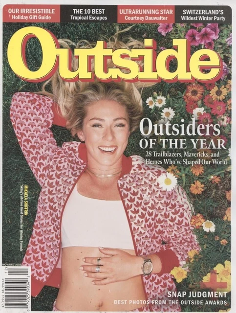 OUTSIDE MAGAZINE NOVEMBER/DECEMBER 2023 Mikaela Shiffrin $9.99 - PicClick