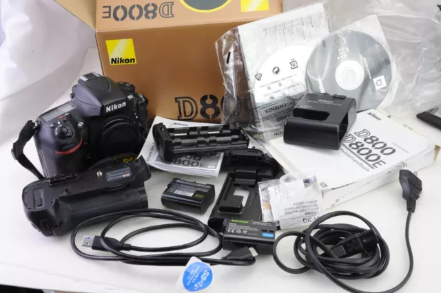 Nikon D800E 36.3MP Digital SLR Kamera , FX,  Auslösungen/shutter count 47525