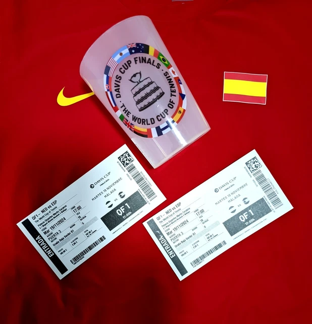 TICKETS RAFA NADAL Davis Cup 19.11.2024 EUR 330,00 PicClick ES