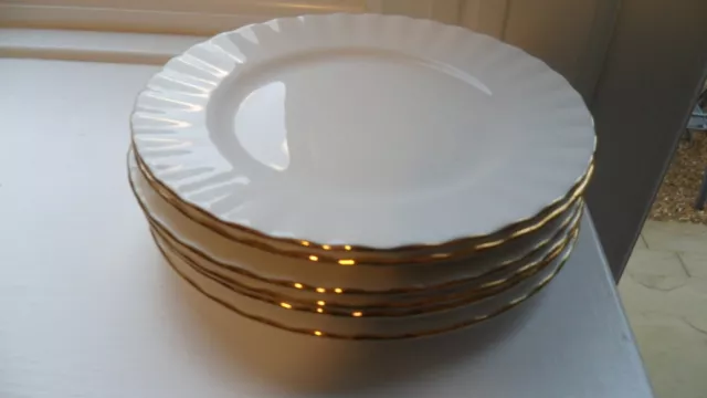 Royal Albert Val D'or 6 x Tea / Cake Plates - 16 Cms