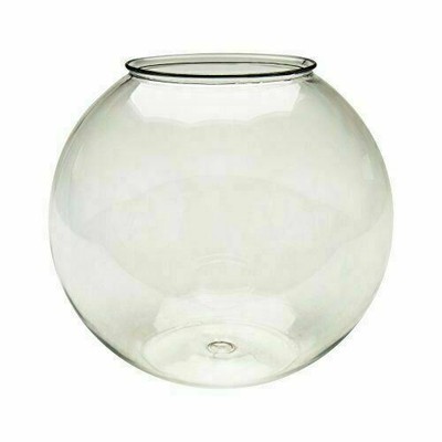 Boule Plastique Aquarium 25cm pour Aquariophilie AIME Bocal à Poissons 