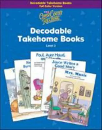 Open Court Reading - Decodable Takehome Books - 1 Color Workbook of 35...