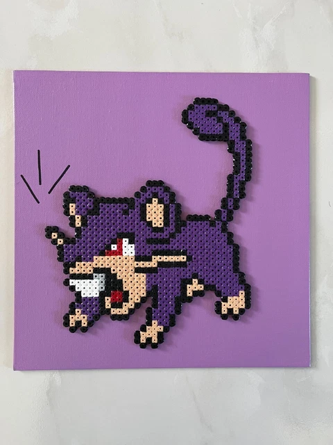 PIXEL ART / Perles A Repasser Tableau De Yoshi Qui Pete EUR 30,00