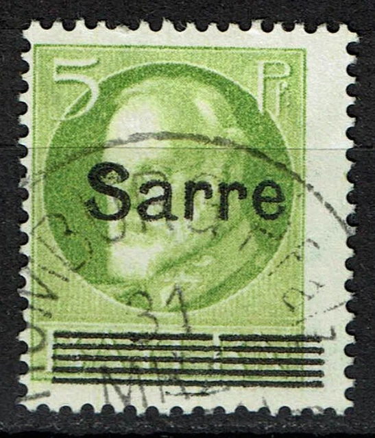 Saargebiet 18 A I gestempelt, Mi. 5,-