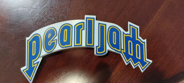 Pearl Jam / Seattle Mariners Logo Sticker - Vintage Seattle grunge 90s