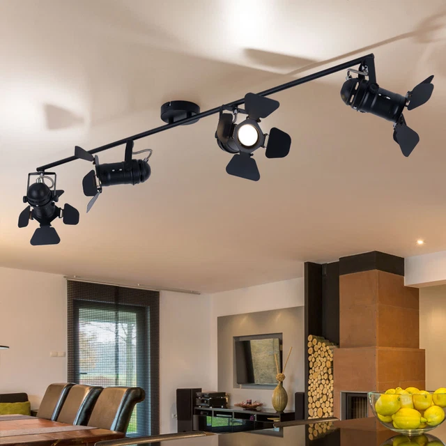 LED SOFFITTO BINARIO Faretti Spot Film-Set Design Faro Luce Piegare ...