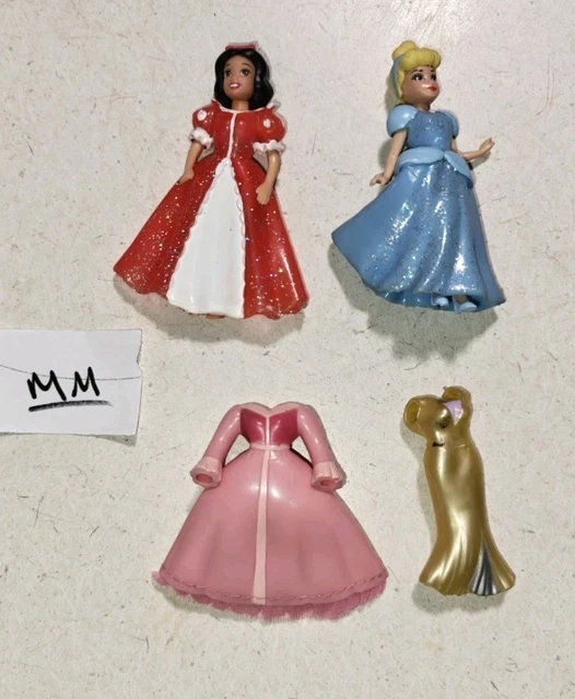 Polly Pocket Princess Dolls Large Lot Of Polly Pocket Disney