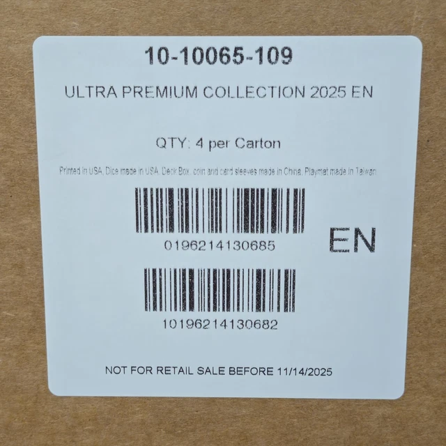 POKEMON MEGA CHARIZARD X ex ULTRA PREMIUM COLLECTION BOX UPC CASE ...