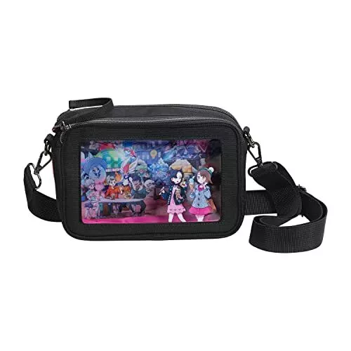 Pokemon Center Window Pouch with Shoulder TRAINERS Off Shot! Yuri & Marie Yu-ri