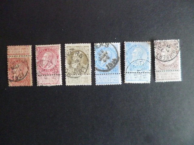Briefmarken  Belgien   altes Lot gestempelt