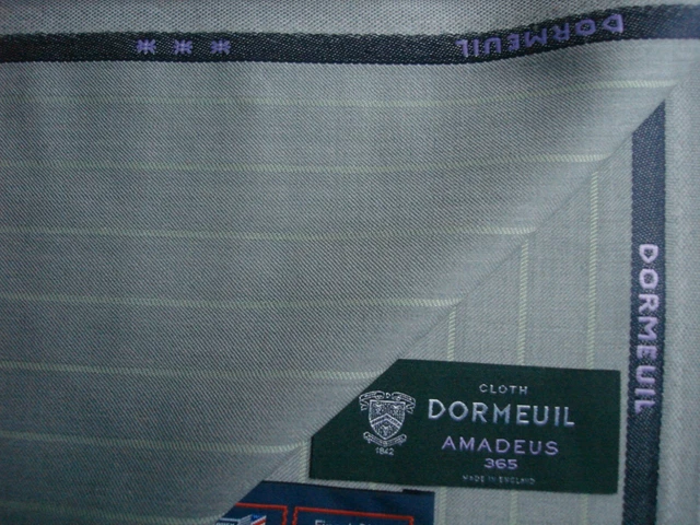 5 Mètres Gris Clair Laine Mélange Panama Suit Uniforme Tissu Fabriqué