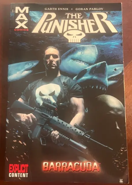 Punisher Max - Volume 6 : Barracuda by Garth Ennis (2006, Trade Paperback)