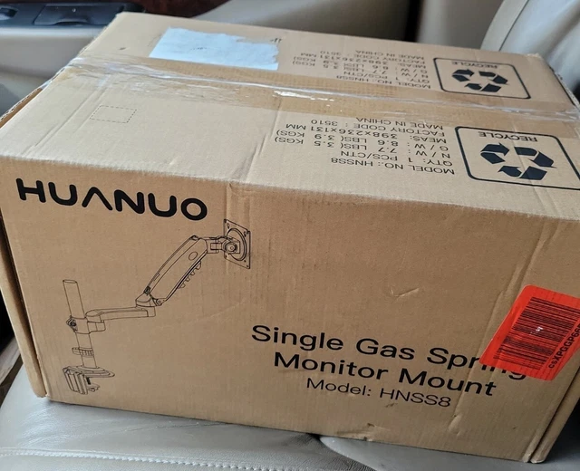 HUANUO SINGLE MONITOR Stand Gas Spring Single Arm Monitor Mount Model