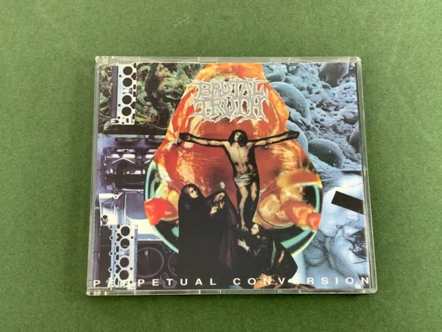 Brutal Truth Perpetual Conversion CD Single Excellent Condition 5018615108429