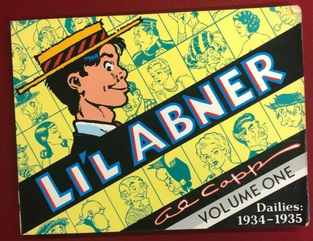 LI'L ABNER by Al Capp volume one Dailies 1934-1935 (1989) Kitchen Sink softcover