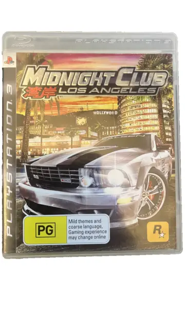 Midnight Club: Los Angeles PS3 Playstation 3