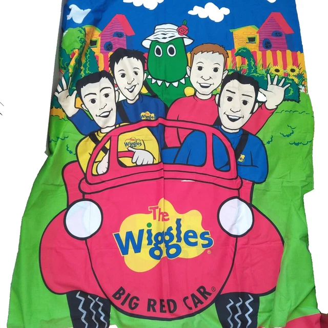 THE WIGGLES QUILT Cover Set Big Red Car Single Bed 2006 New 99.99