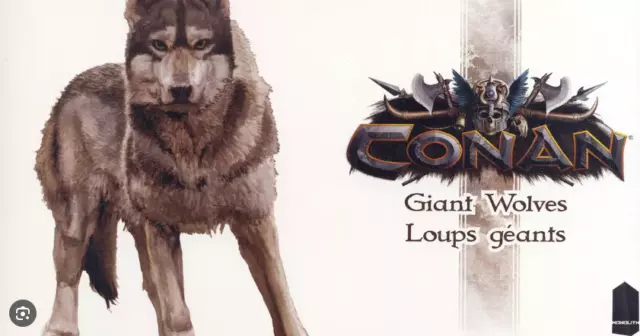 Conan the Board Game Giant Wolves Expansion Monolith