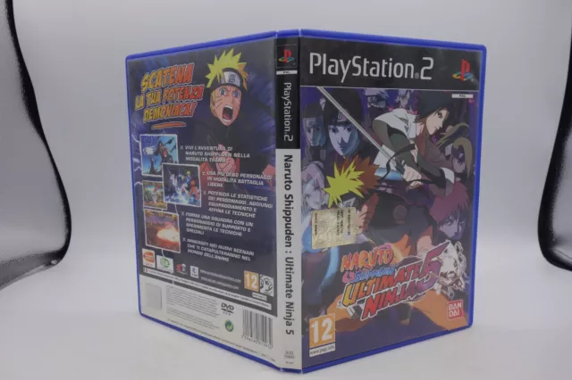 Naruto Shippuden Ultimate Ninja 5 PS2 Full Spain