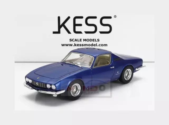 1:43 KESS MODEL Ferrari 330 Gtc Coupe Michelotti 1966 Blue Met KE43056342