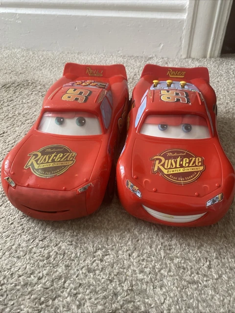 DISNEY CARS LIGHTNING McQueen Walkin' Talkin and Fast Talking lightning ...