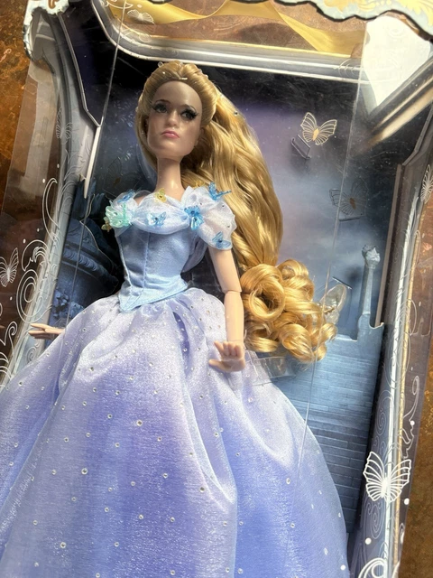 Disney Store Lily James Cinderella Doll Disney Store Cinderella