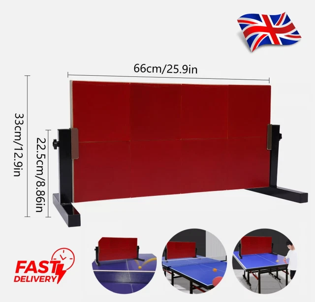 Pro Return Terugbord voor tafeltennis, retourbord, trainingsapparaat, ping- pong, sparring, rebound board voor binnen, zelf training, tafeltennistafel