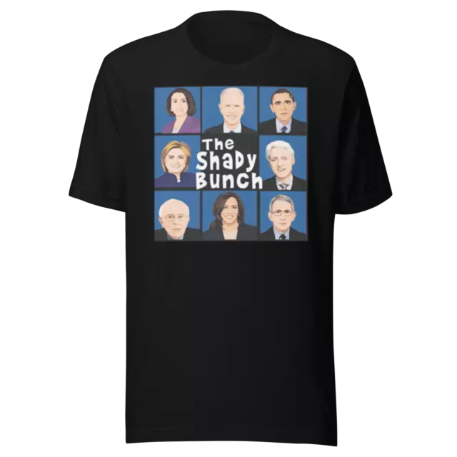 The Shady Bunch T-shirt Short Sleeve Ultra Soft 100% Cotton Crewneck Unisex Top