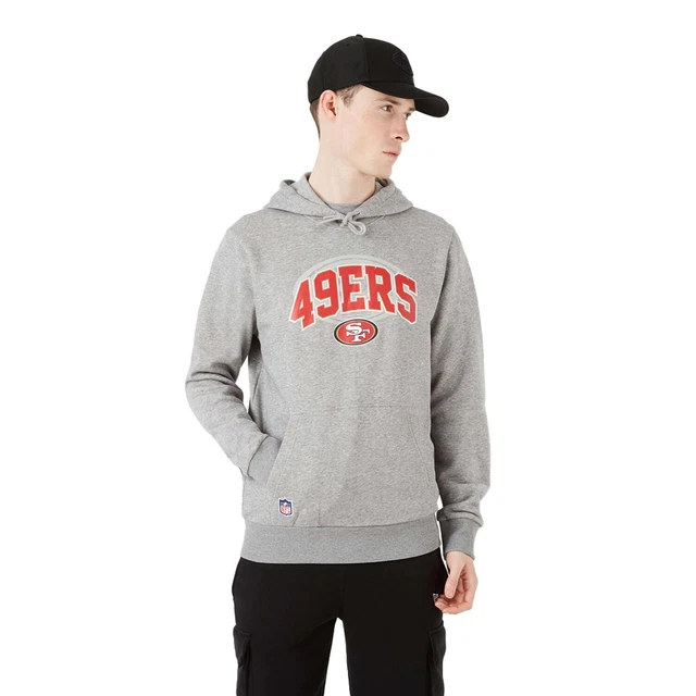 New Era - NFL San Francisco 49ers Team Shadow PO Hoodie - Grau