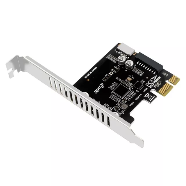 Pci Express Card Pcie to USB3 Type-E Front Type-C 19P Expansion Card5443