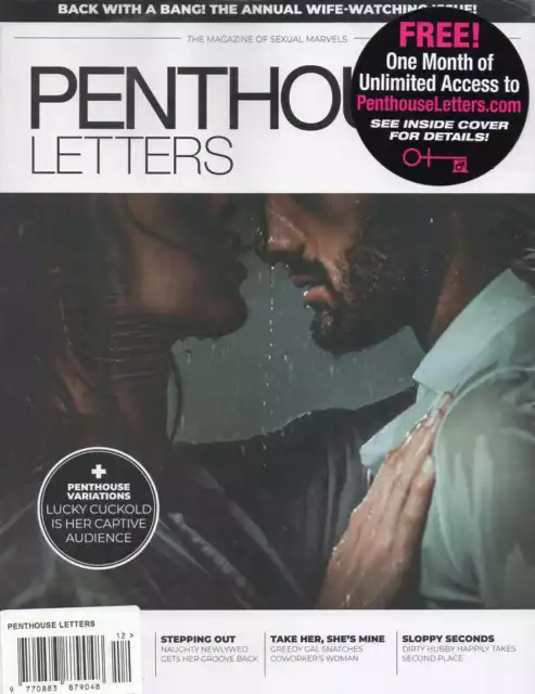 Penthouse Letters December - January 2020 Brand New and Factory Sealed